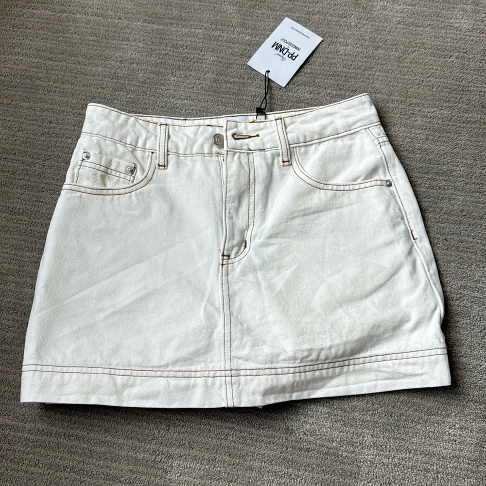 Princess Polly white skort